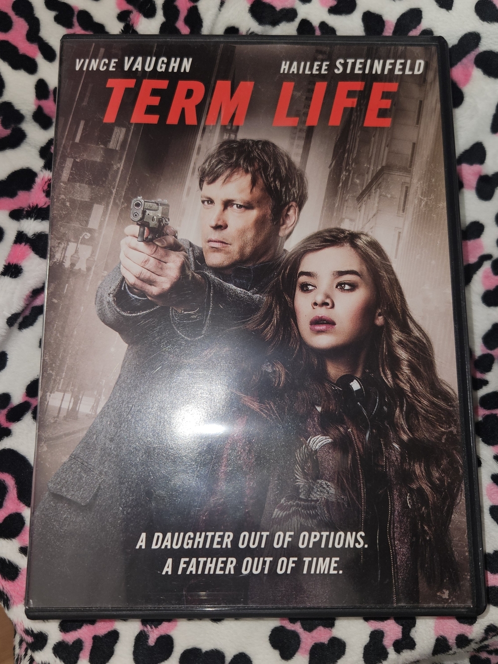 Universal Term Life DVD — Red and Brown Artwork